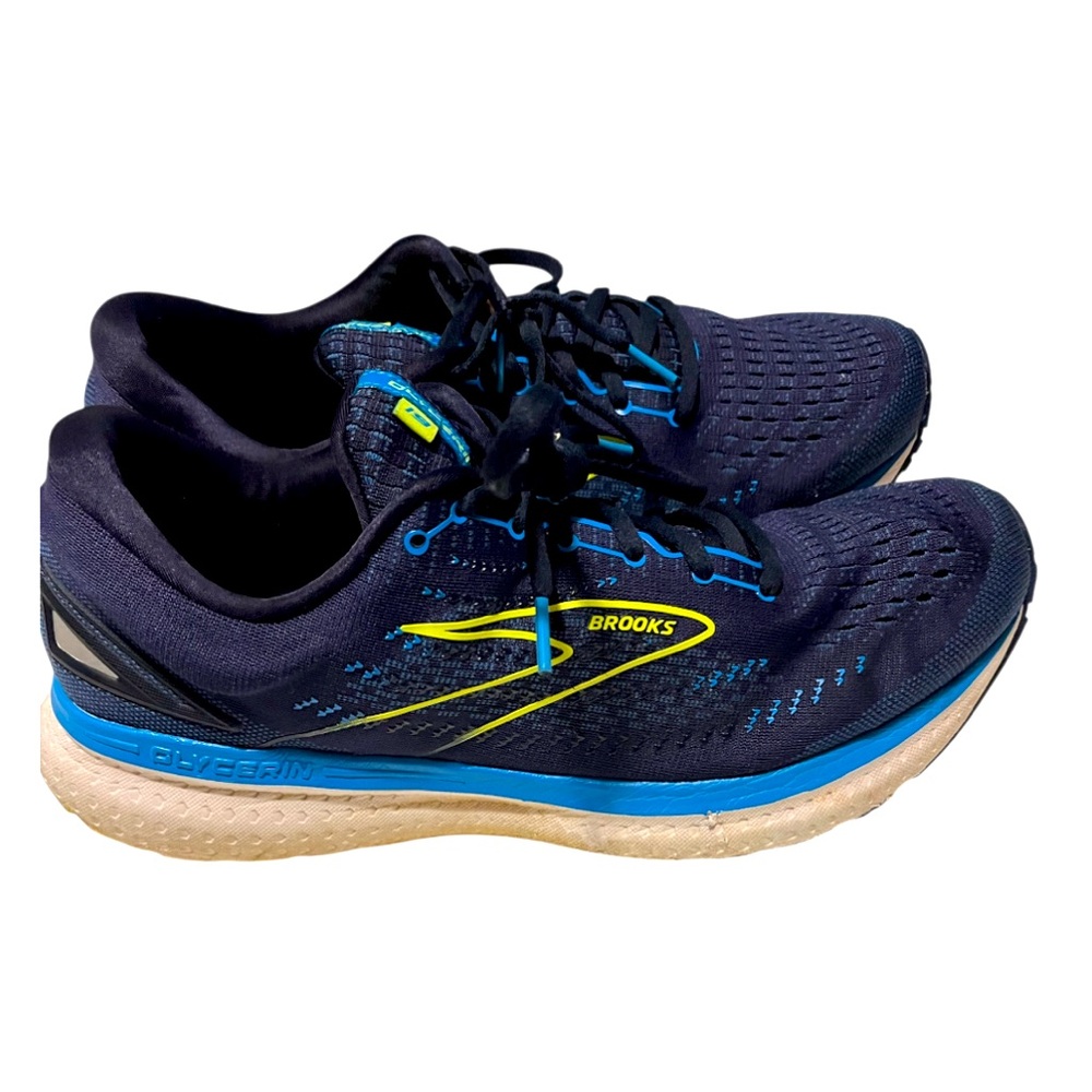 BROOKS Men’s Glycerin 19 Neutral Navy/Blue /Nightlife  Running Sneakers Sz:12